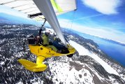 Winter flying at Lake Tahoe