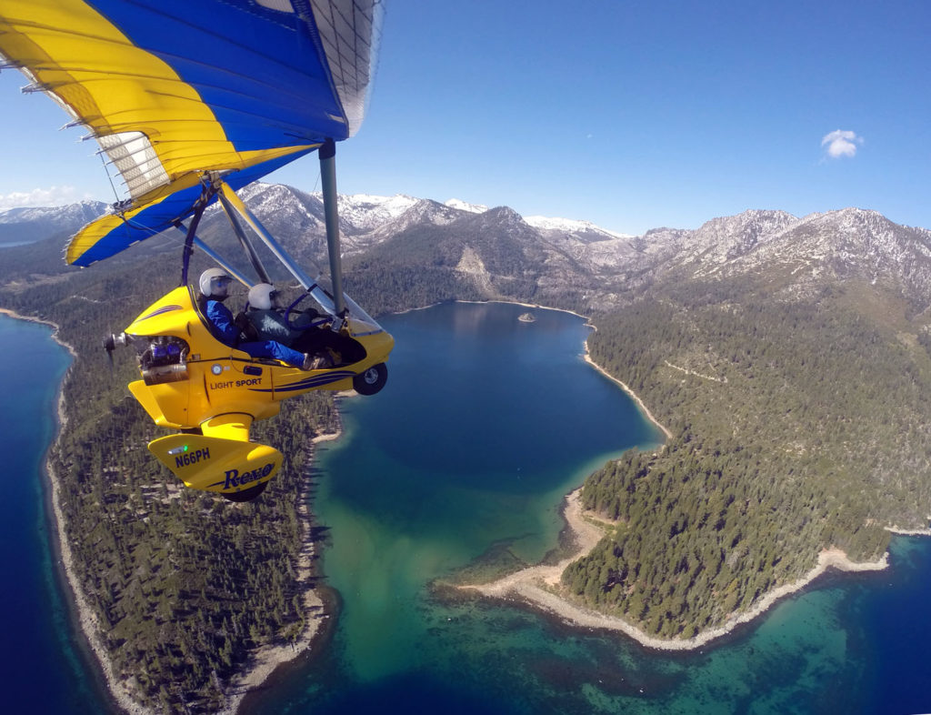Climates for hang gliding Lake Tahoe