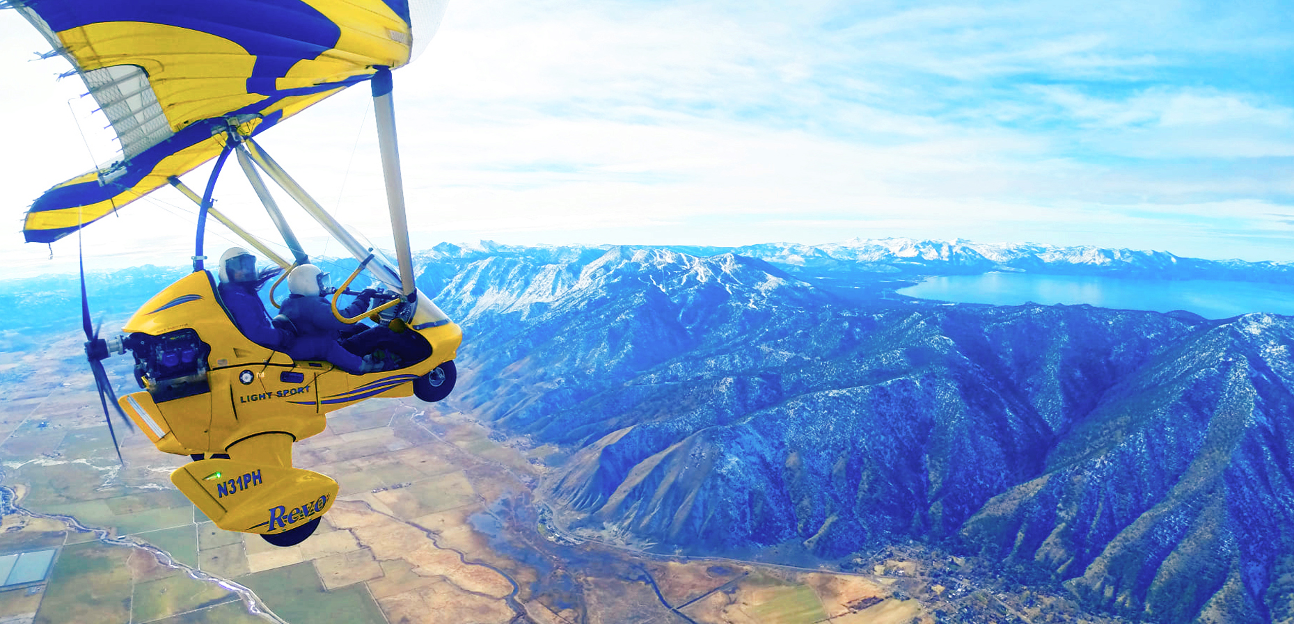 Hang Gliding Tahoe, Carson Valley and Lake Tahoe